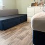 Two divan base deep blue Image 2