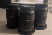 Canon rf vcm lens 20mm 35mm 85mm 1.4