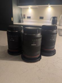 Canon rf vcm lens 20mm 35mm 85mm 1.4