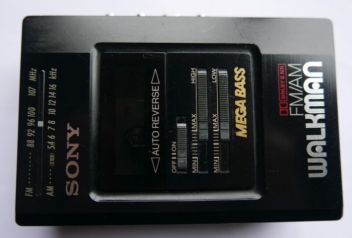 Sony Walkman Wm Af57bf57 Cassette Player Retro Japan Works Well For ...
