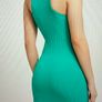 Seamless Racer Dress Emarald Green size M / L Image 4