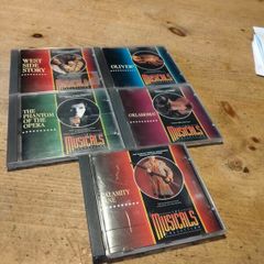 The Musicals collection.  5 cds like new.