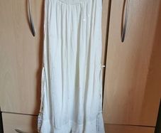 BNWT - River island white midi beach dress UK 10
