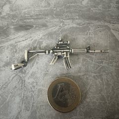 sterling silver pendant rifle