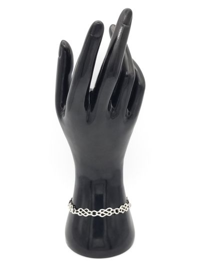 Signed Italian Sterling Silver Bracelet