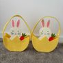 Soft easter bunny basket baby Image 2