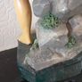 Peter Mook vintage signed boy and girl figures Image 2