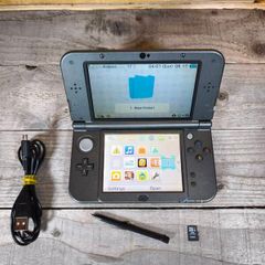 New nintendo 3ds xl metallic grey homebrew 64gb sd card
