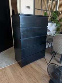 Black Ikea Chest of drawers