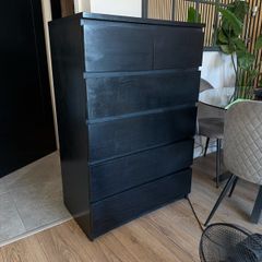 Black Ikea Chest of drawers