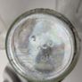 302 - Set of 4 Vintage Floral Decorative Collectible Clear Glass Tall Big Bottles Image 7