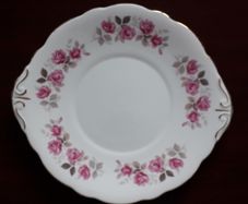 PLATE - 'Imperial Rose' - Bone China