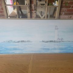 Framed printing lighthouse