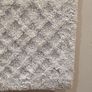 Dune 100% Cotton Bath Mat 80x50cm - Light Grey Image 3