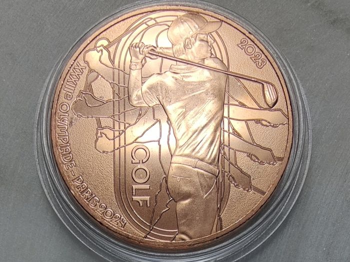 France 0.25 Euro Copper Coin Full Set (21 Coins) Paris Olympic Paralympic Games