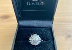 Diamond White Gold Art Deco Engagement or Dress ring