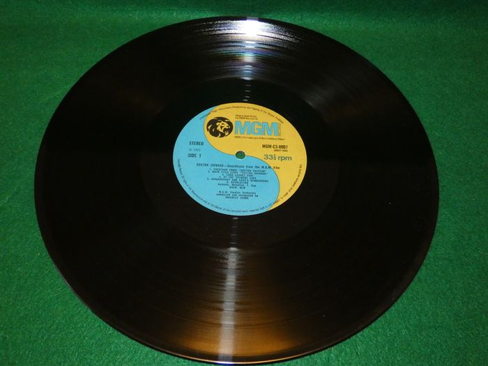 Doctor Zhivago Soundtrack Lp Uk Press