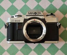 Minolta X-300 (Silver) - Serviced & Ready to Use Film Camera (body only)