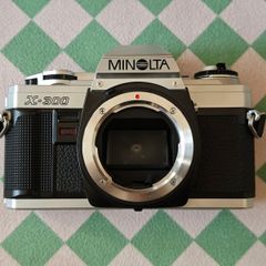 Minolta X-300 (Silver) - Serviced & Ready to Use Film Camera (body only)