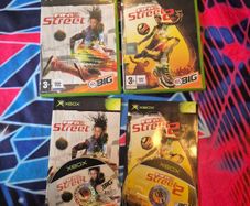 Fifa Street 1 + 2 Bundle lot xbox games complete