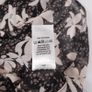 Wallis Black Cream Sheer Chiffon Floral Pintuck Pleat Blouse Top 12UK/40EU Image 6