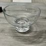 Glass Pedestal Bowl With Decorative Air Bubble  17cm x 12cm Image 4