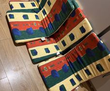 4 x Culcita Foam Seat Cushions