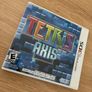 Flame Red Nintendo 3DS (NTSC-U), Tetris Axis, and sealed AR cards Image 4