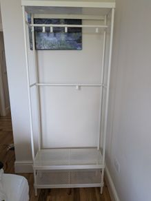IKEA MACKAPAR Coat Rack with Shoe Storage
