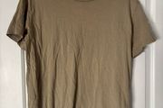 Boii Studio khaki beige tshirt size L