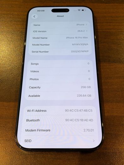 iPhone 16 Pro Max