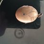Large Antique Locket, hinge broken Image 3