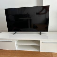 TV Unit White Gloss - Large TV