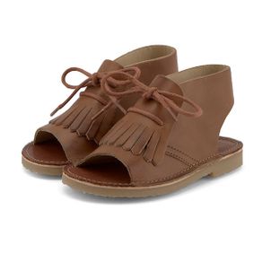 Young Soles Agnes Kilted Lace-up Booted Kid's Sandals Size UK 11 EU 29