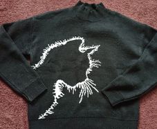 Black Jumper  Size 12