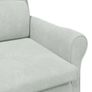 Armchair Light Grey Image 7