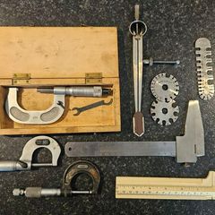 Precision tools incl. Chesterman, M&W