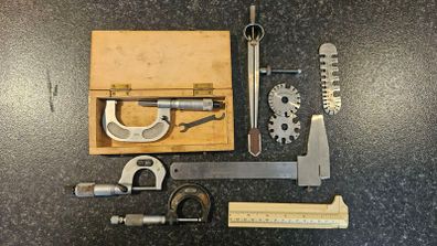 Precision tools incl. Chesterman, M&W