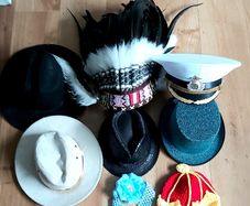 Photography props and hats