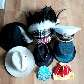 Photography props and hats