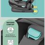 Peg Perego Light weight foldable car seat isofix 15-36kg cabin + transport bag Image 4