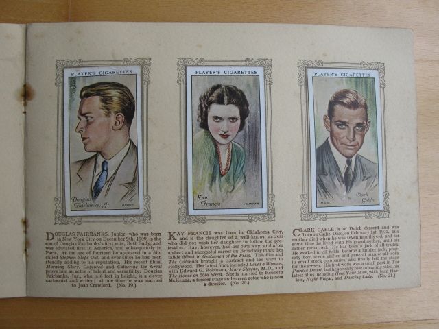 John Player & Sons - An Album Of Film Stars