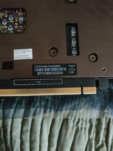 ASUS TUF Gaming GeForce RTX 3060 OC Edition 12GB - Perfect for Gaming & Local AI