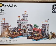 Lego BrickLink 910047 Medieval Seaside Market