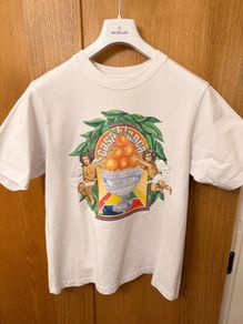 Casablanca Original T-shirt White Cotton Size L