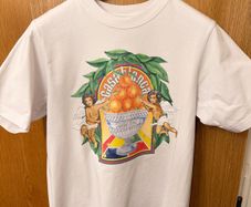 Casablanca Original T-shirt White Cotton Size L