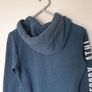 superdry hoodie size xs 19" pit to pit blue like new condition Image 6