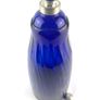 Vintage cobalt blue glass decanter bottle Image 7