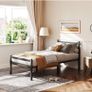 3ft Single Bed Frame with Headboard Image 5