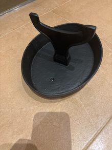 Vintage Cast Iron Black Shoe Scraper